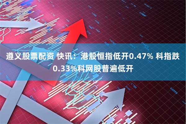 遵义股票配资 快讯：港股恒指低开0.47% 科指跌0.33%科网股普遍低开