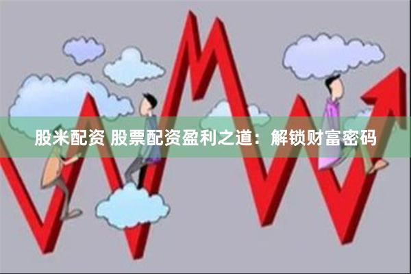 股米配资 股票配资盈利之道：解锁财富密码