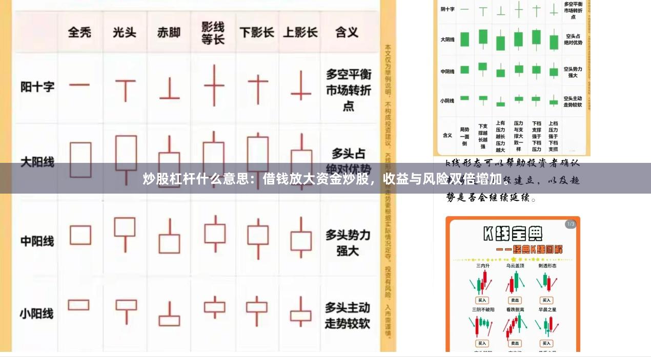 炒股杠杆什么意思：借钱放大资金炒股，收益与风险双倍增加。